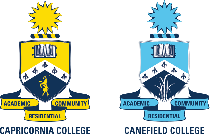 Capricornia-and-Canefield-College-Crests-side-by-side.png