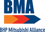BHP Mitsubishi Alliance logo