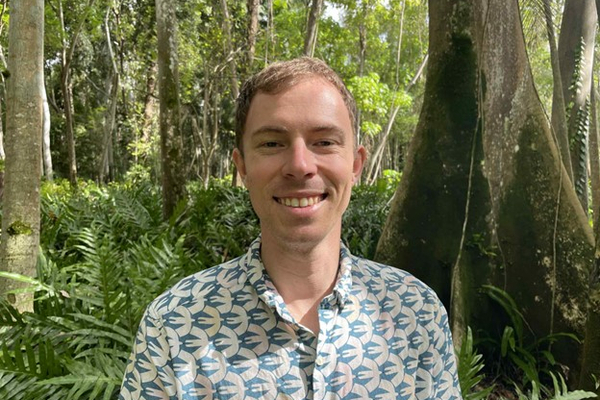 Dr Conor MacDonnell smiling at camera