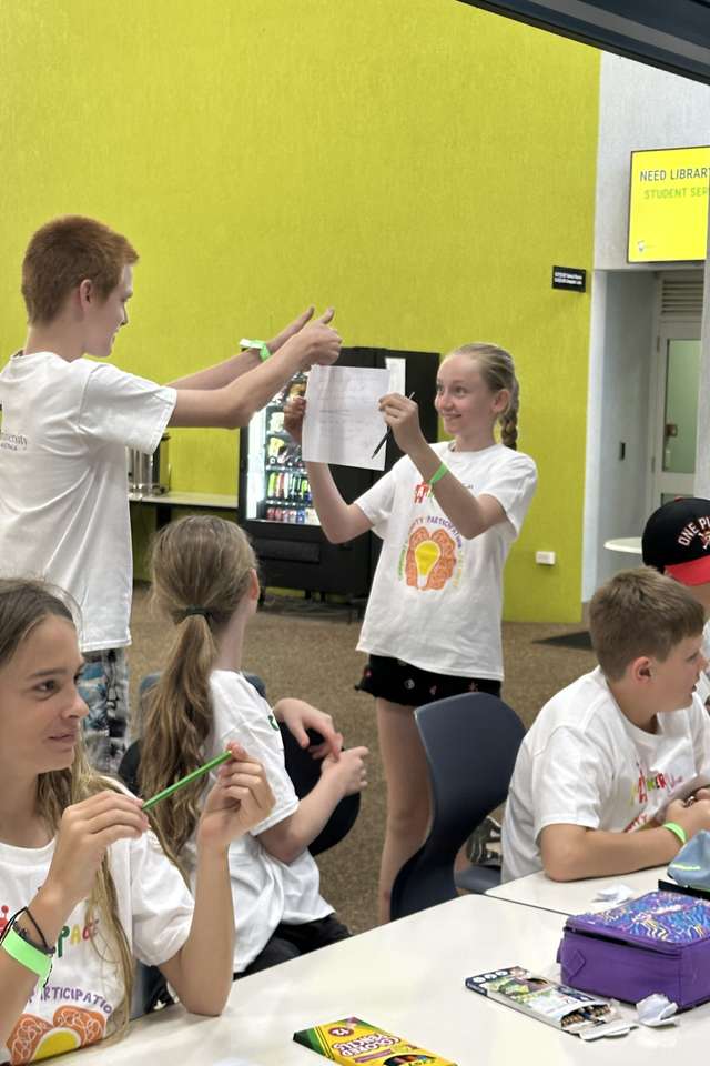 High school students working together in the Bundaberg Makerspace