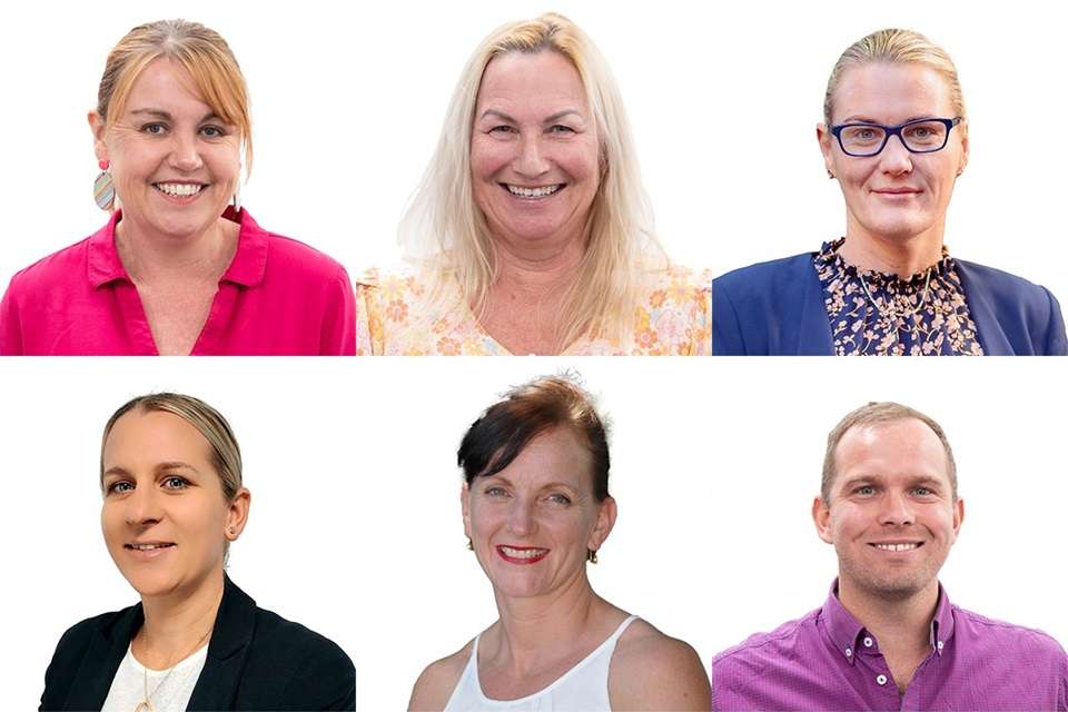 Headshots of award winning team