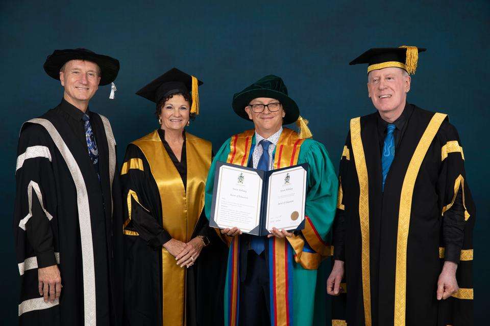 CQUniversity council members with graduate