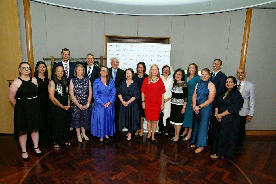 Group photo of Shaping Australia Award winners