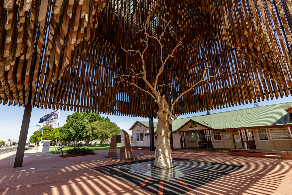 An image of the Tree of Knowledge in Barcaldine