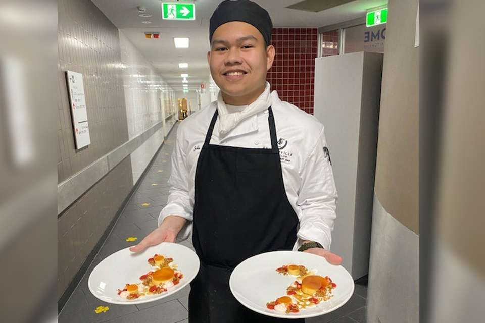Image of apprentice chef John Juguilon