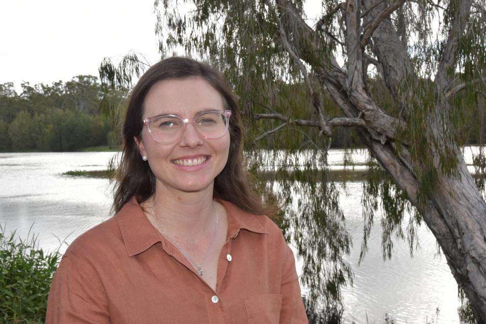 CQUniversity Researcher Kymberly Robinson alongside the Fitzroy River.jpg