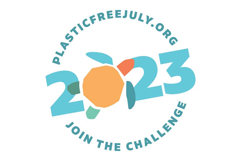 Plastic Free July 2023 Logo