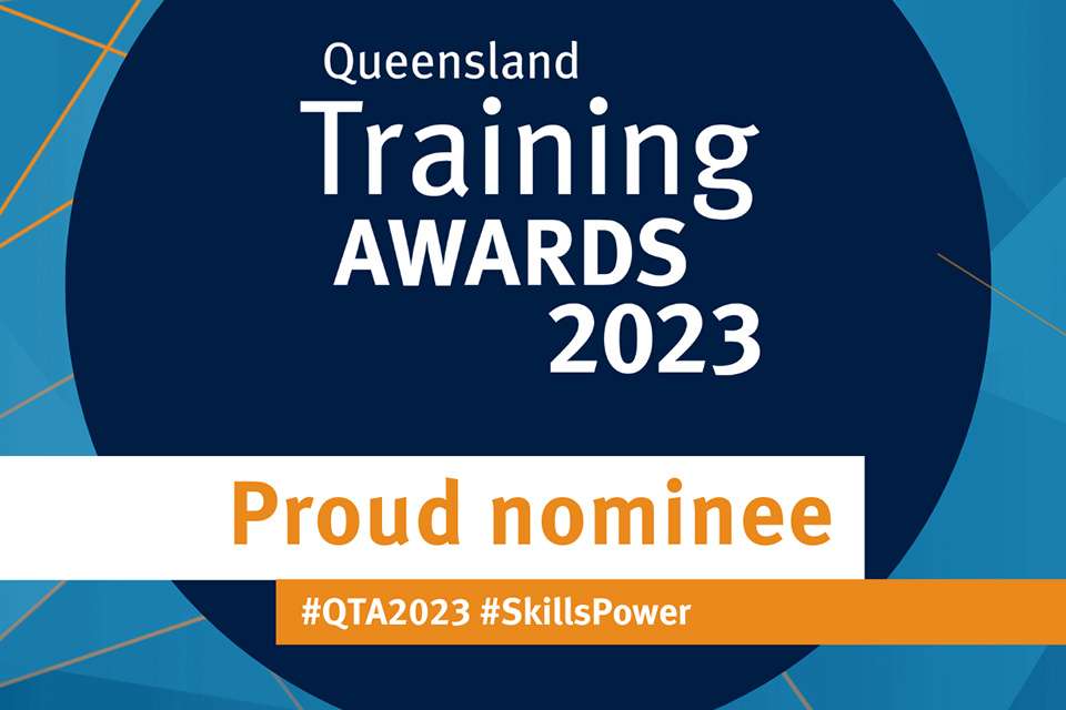 Queensland Training Awards logo