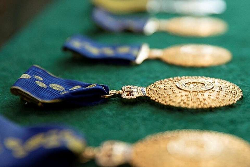 Medals in a row