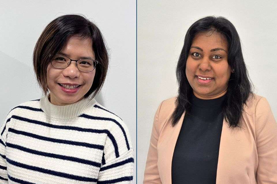 Composite image of two women smiling, Prof Huong Le and Dr Upamali Amarakoon