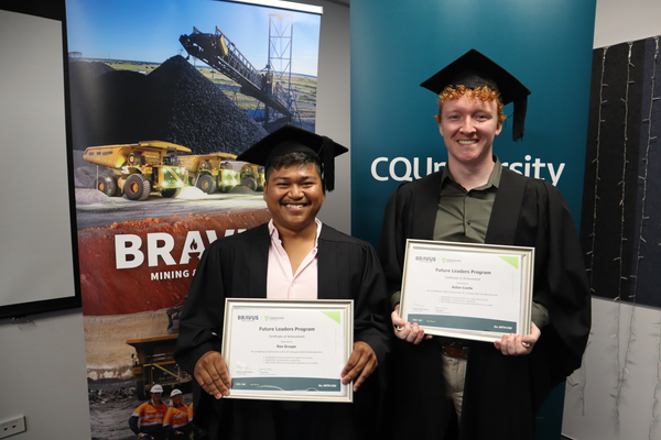 Rex Gruspe and Aidan Castle