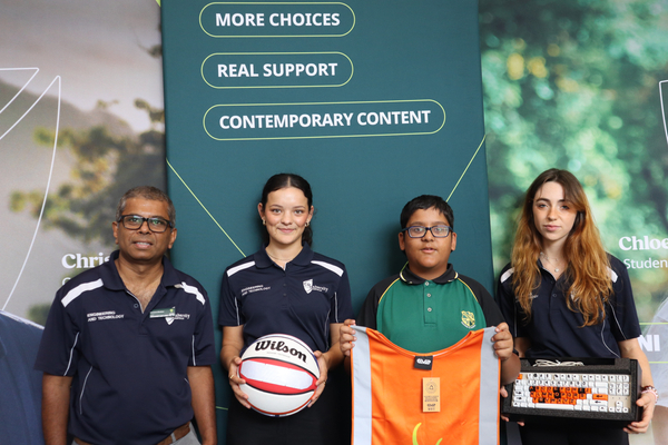 CQU’s Engineering students are helping Kepnock State High School students through innovative solutions