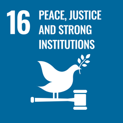 Sustainable Development Goal 16. Peace, Justice and Strong Institutions